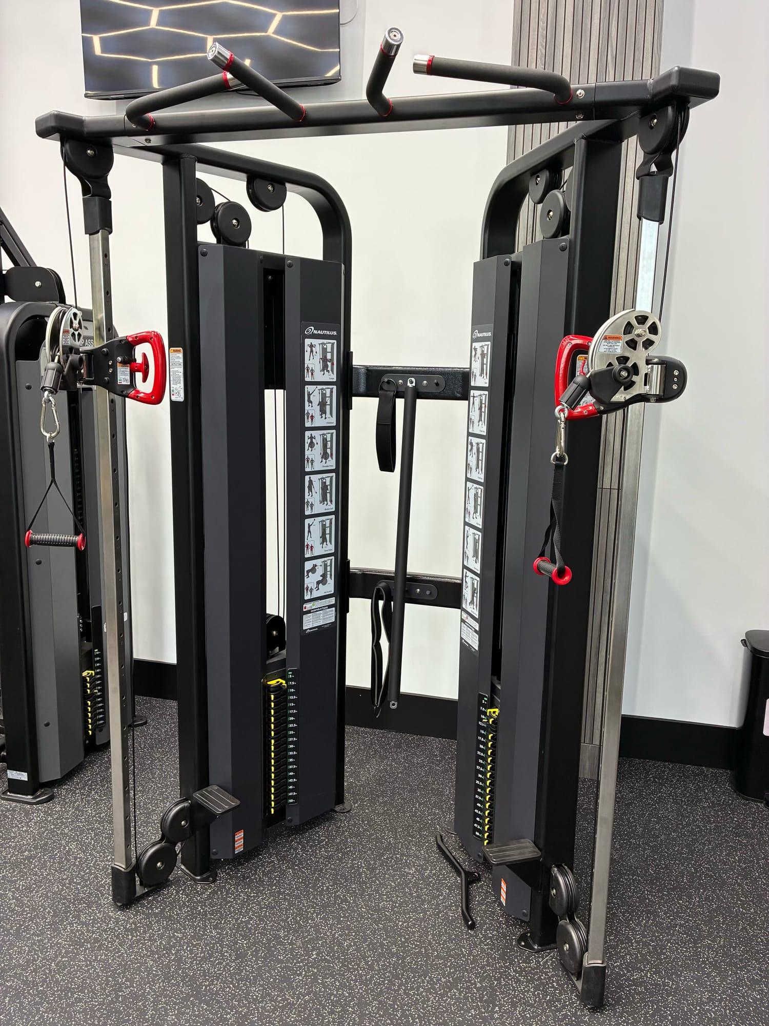 Dual-cable functional trainer