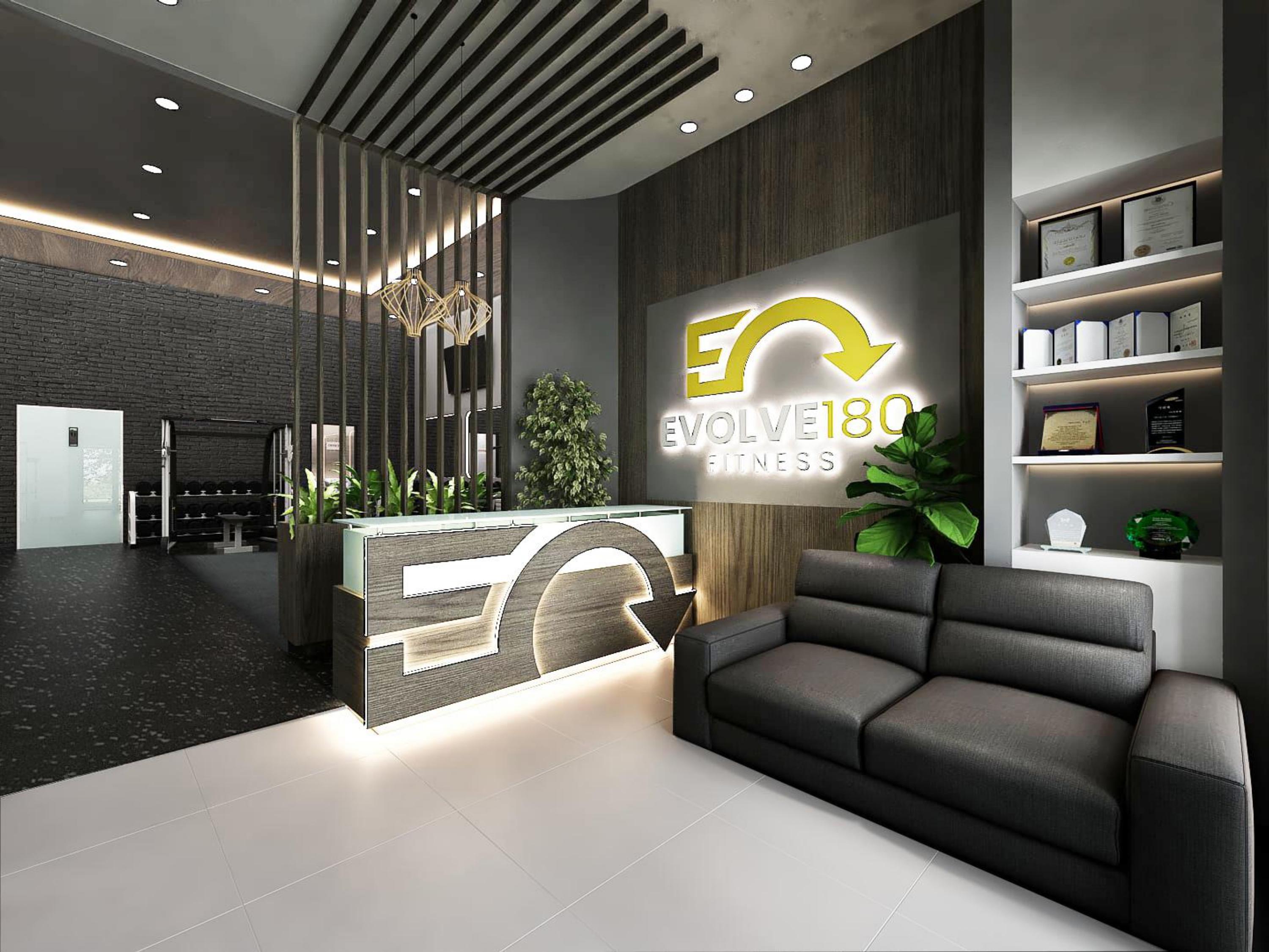 Evolve180 reception desk